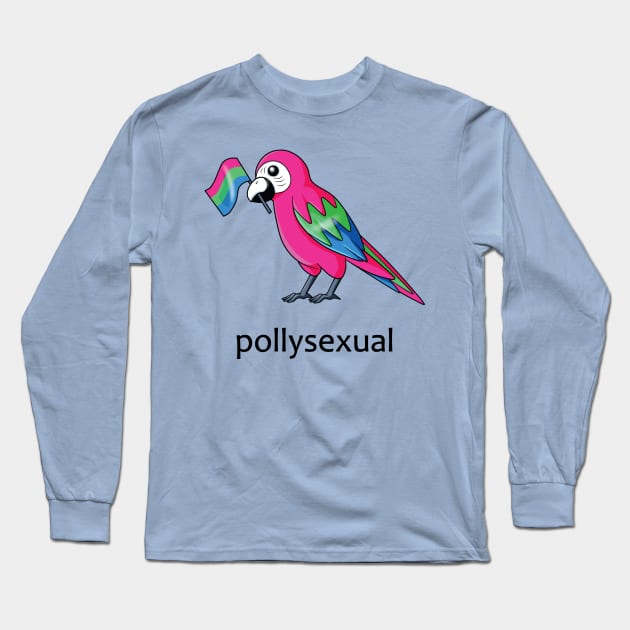 Pollysexual Long Sleeve T-Shirt by LunarCartoonist